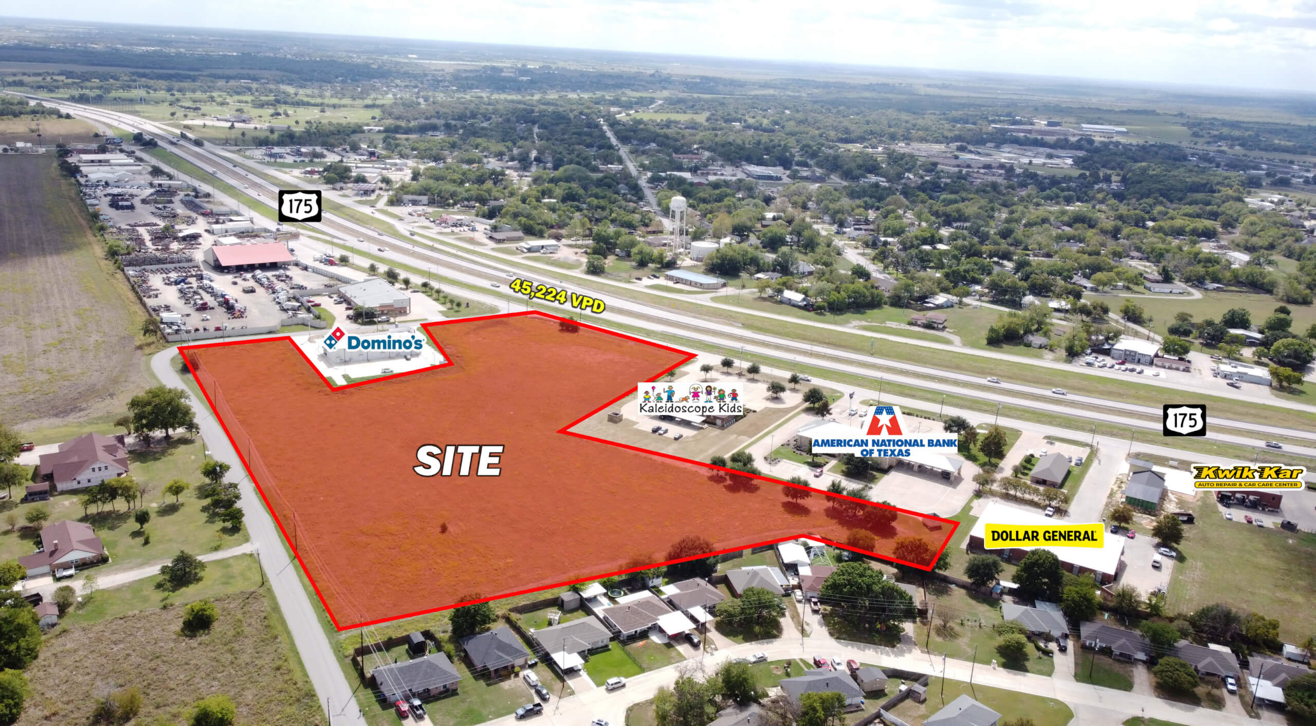 US-175 & Lone Star Dr | Crandall, TX — 504 Lone Star Drive, Crandall, TX, 75114